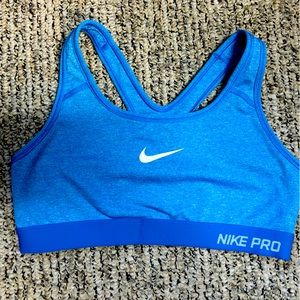 Dual Blue Nike Sports Bra